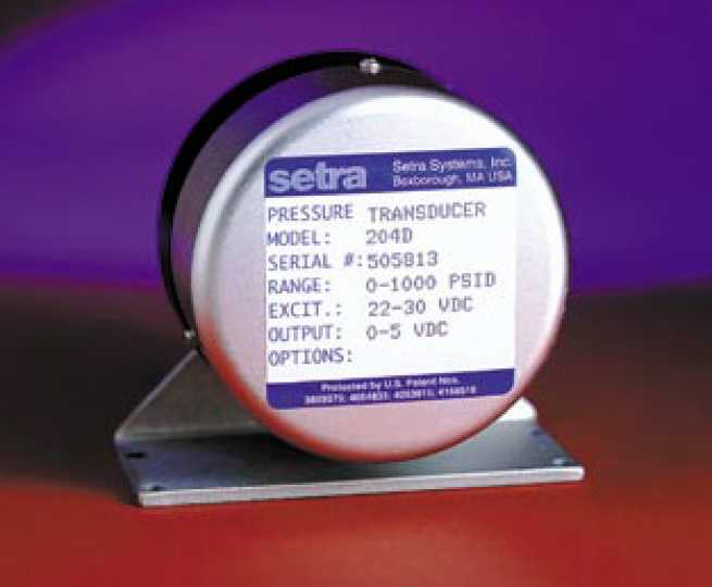 Setra Systems, Inc. - 204D(High Accuracy/Differential Pressure
